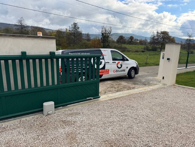 Photo portail électrique